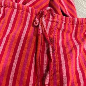 Striped Red and Pink Pants